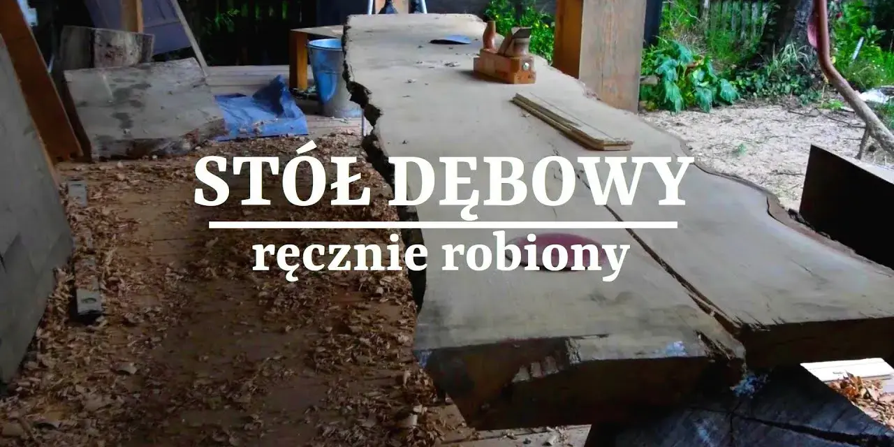 Jak zrobić stół z bali drewnianych - krok po kroku bez błędów