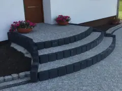 Jak ułożyć kostkę brukową na schodach betonowych bez błędów?